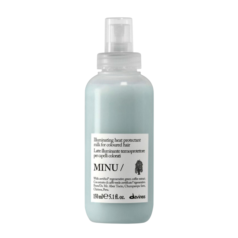 DAVINES Minu Milk New 150ml - Молочко-термозахист для фарбованого волосся DAVINES Minu Milk New 150ml - Молочко-термозахист для фарбованого волосся